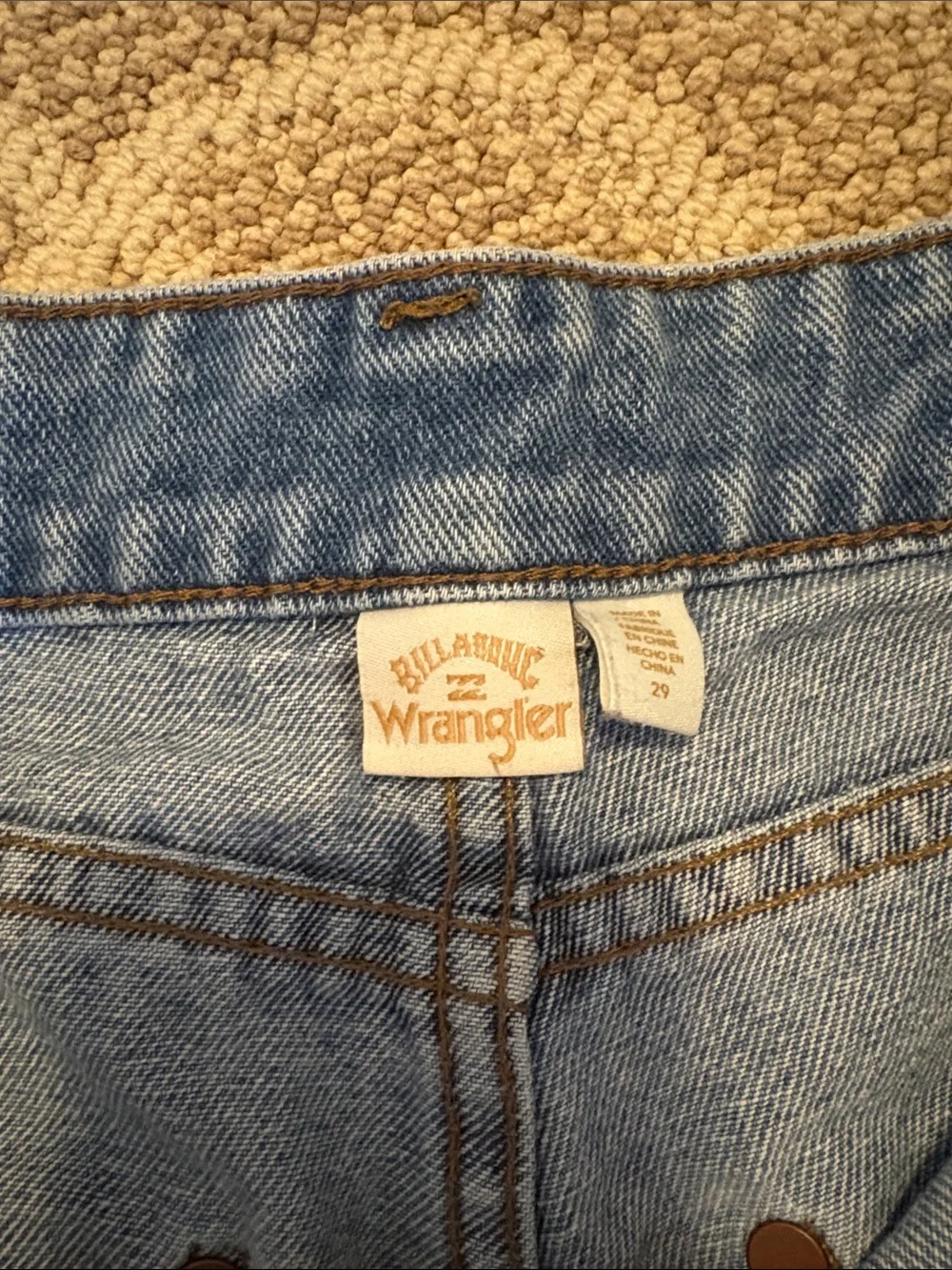 Wrangler Light Blue Women’s Jean Shorts